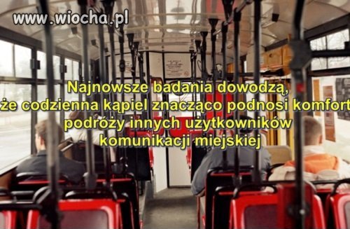 Prośba o utrzymywanie higieny osobistej.