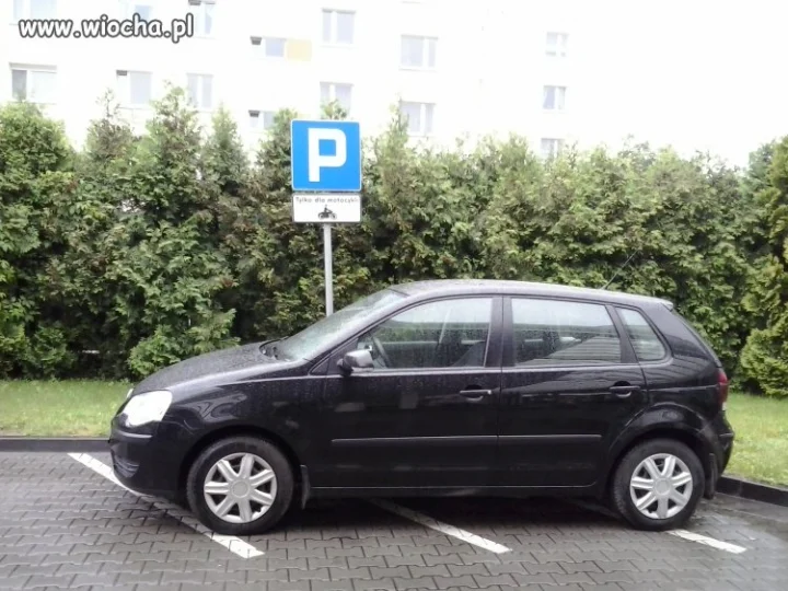 Parking dla motocykli...
