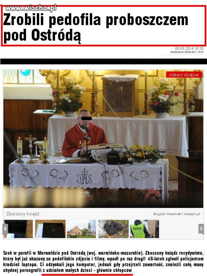 Następny pedofil wpadł dzięki złodziejom!!!