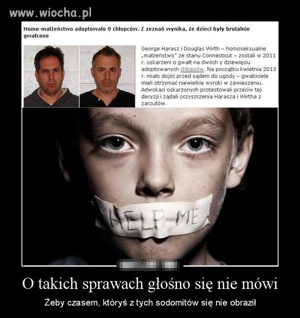 Małżeństwa homoseksualne plus adopcja dzieci,