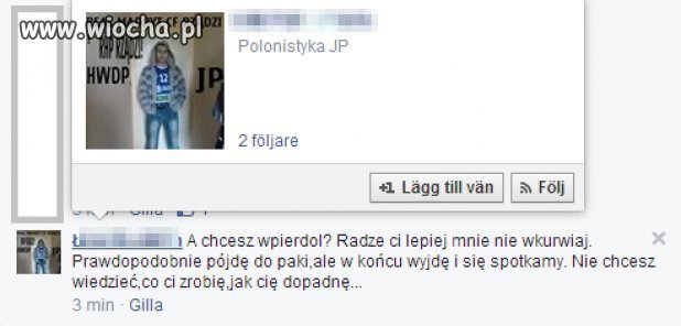 Typowy dres na facebooku