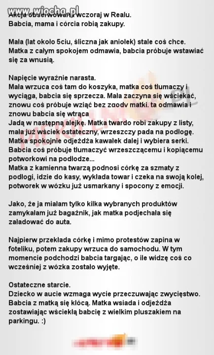 Wielka wiocha dla  tej babci i wielu innych.