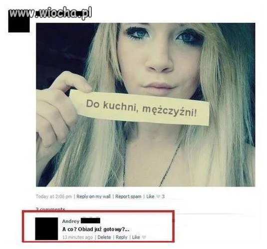 Do kuchni...
