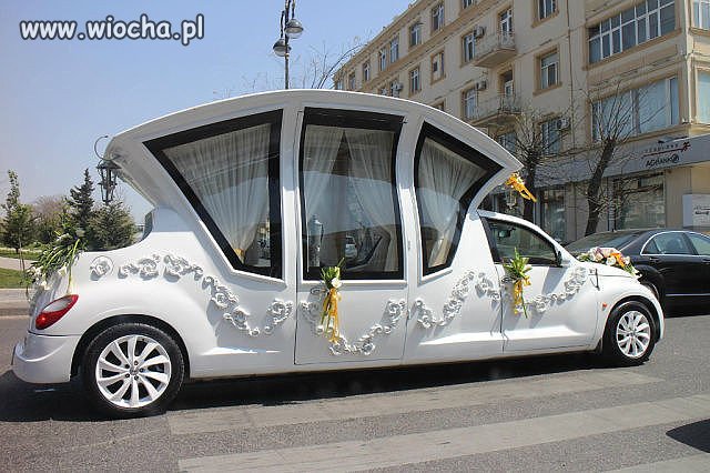 Ruskie limo na ślub