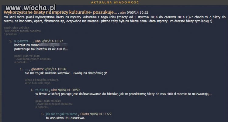 Facet pracuje w budżetówce.