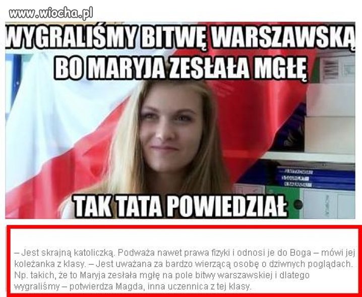 Bohaterka PISu... 