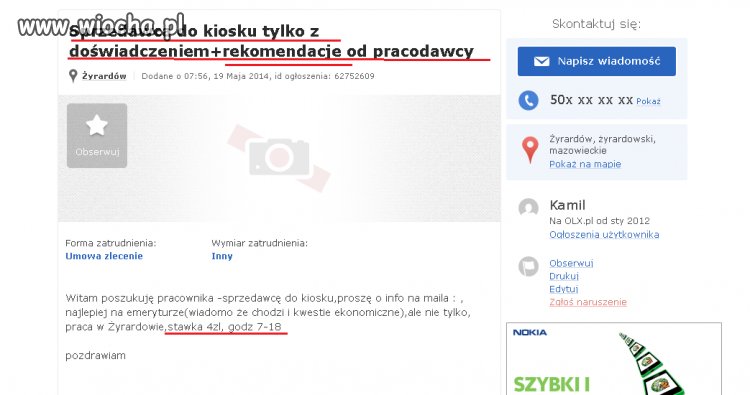Nic tylko brać...
