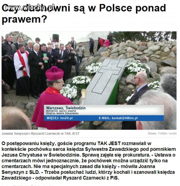 Ostatniej woli JP II nikt nie uszanował