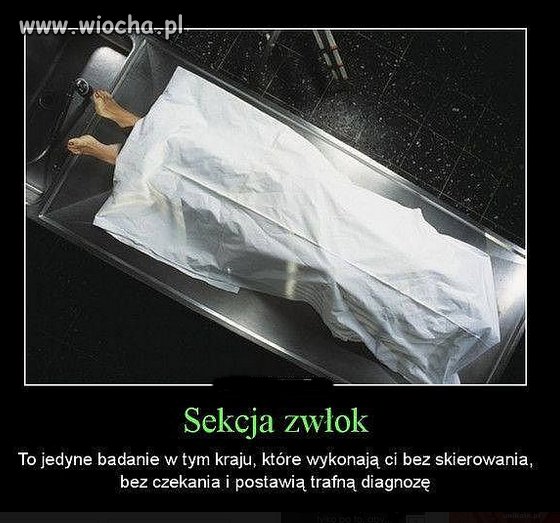 Jednak służba zdrowia jest
