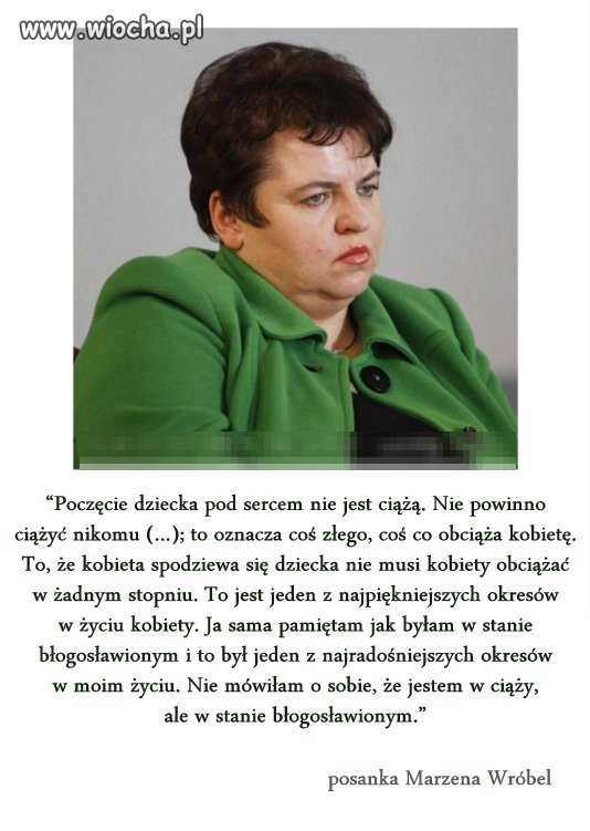 Niech ta kobieta da sobie 