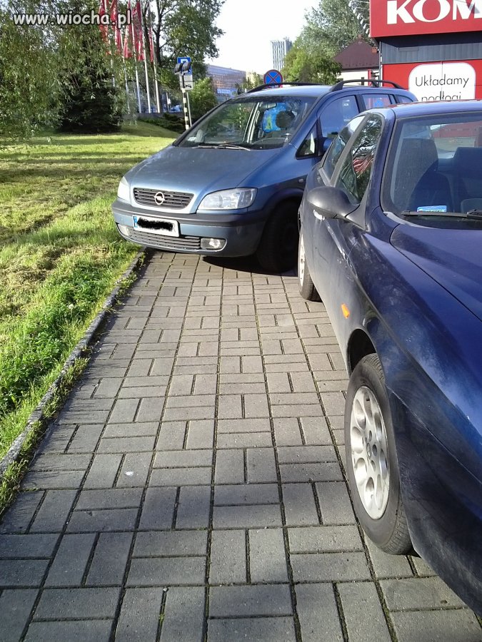 Jeden z krakowskich chodników