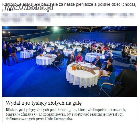 290 tysięcy na bankiecik