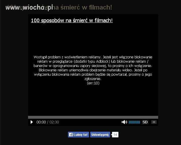 Blokady reklam