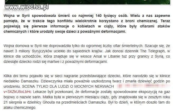 Żydzi dokonują Holokaustu w Syrii!