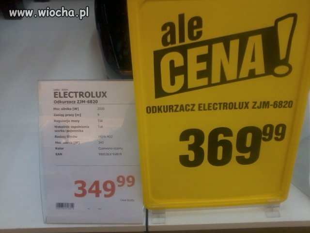 Ale cena tylko a Avans 