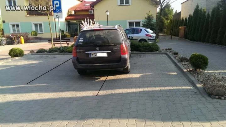No i nie zaparkujesz...