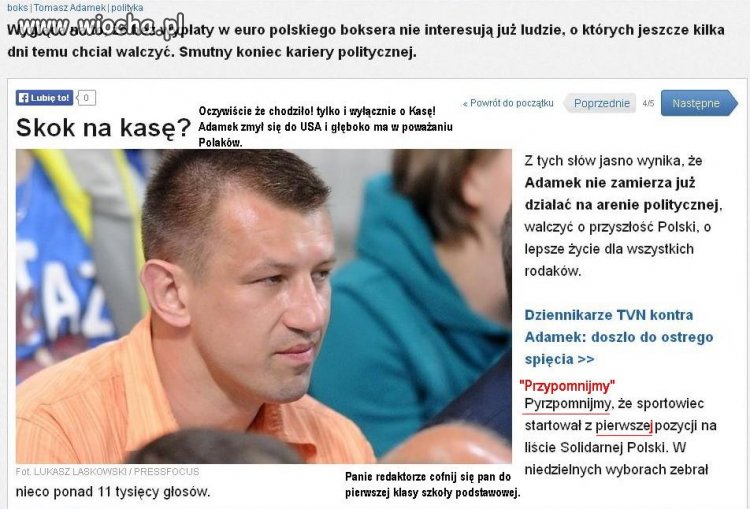 Komu oberwało się przy okazji?