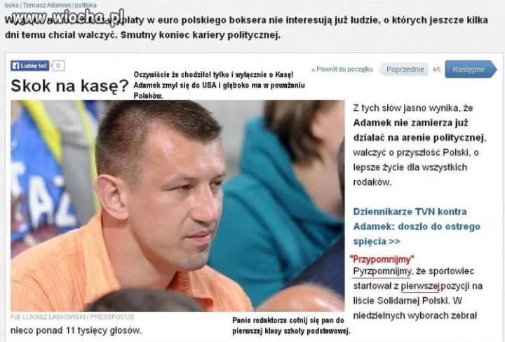 Komu oberwało się przy okazji?