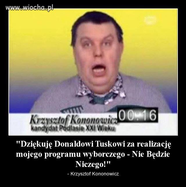 Jak rzekł tak się stało.