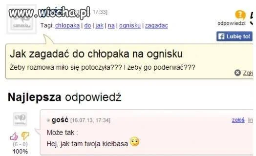 Ognisko ...