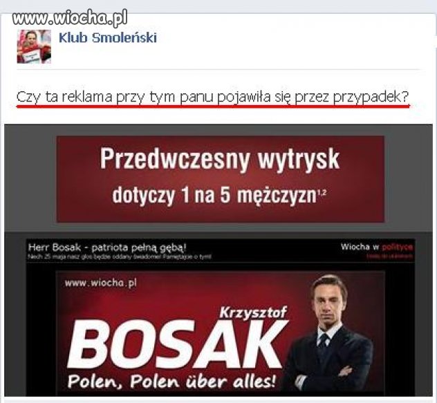 Reklama wie przy kim się pojawić 