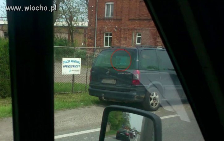 Fotoradar w prywatnym samochodzie