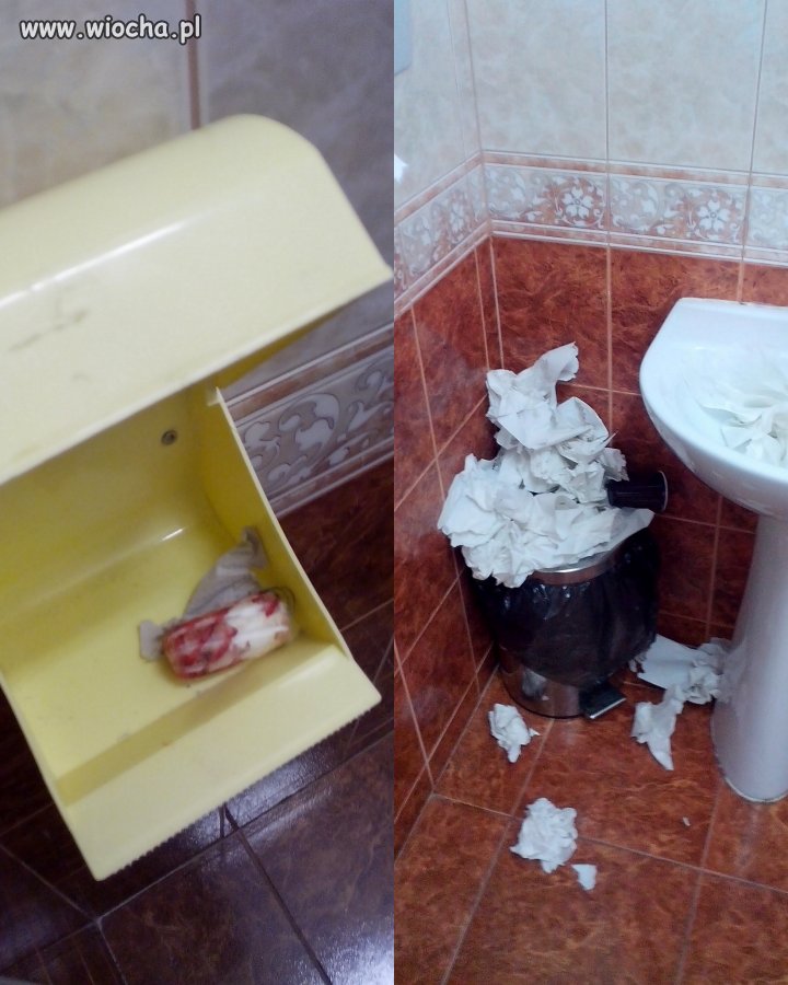 Łazienka dziewczyn w szkole...
