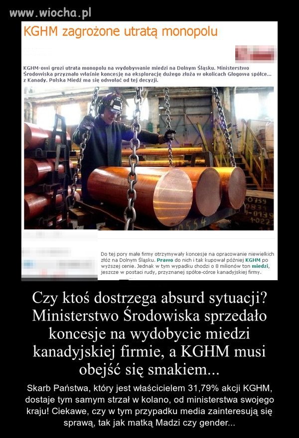 Ministerstwo Środowiska oddało w niejasnych 