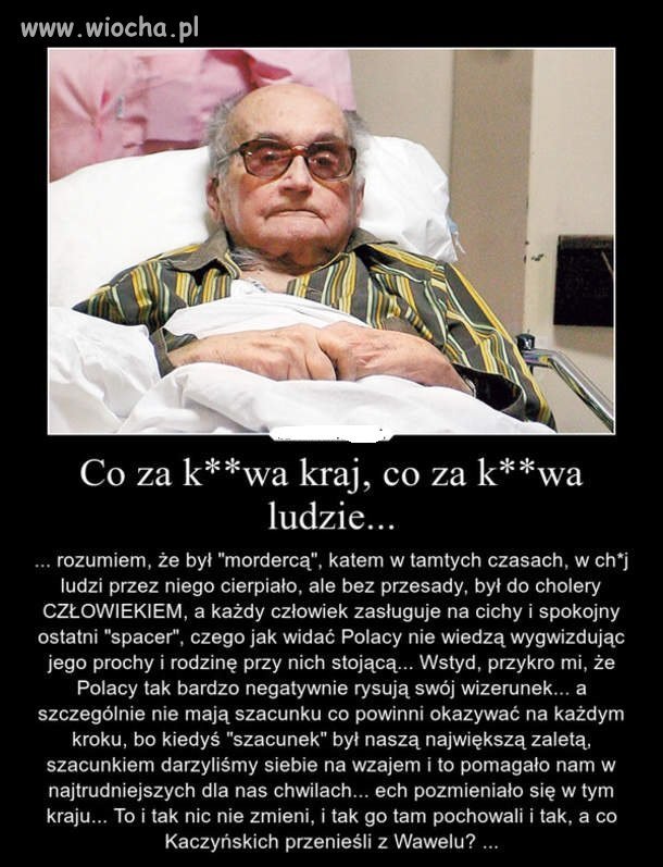 Bydło niczego nie uszanuje.