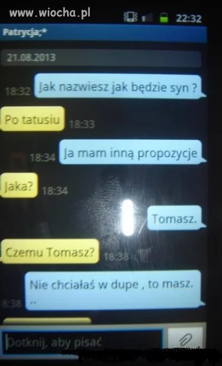Nie chciałaś