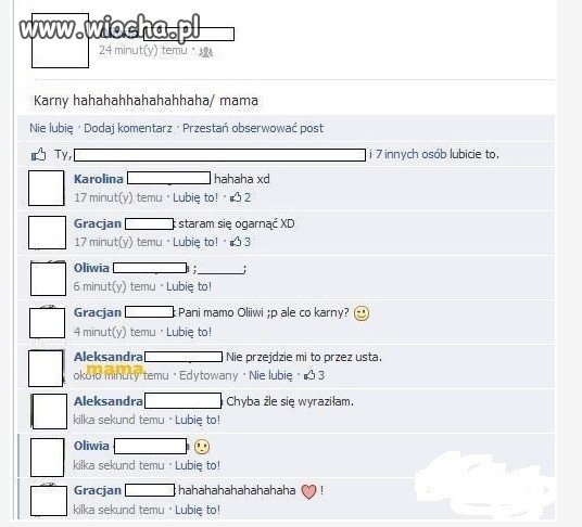 Rozmowa na temat karnego, hehe