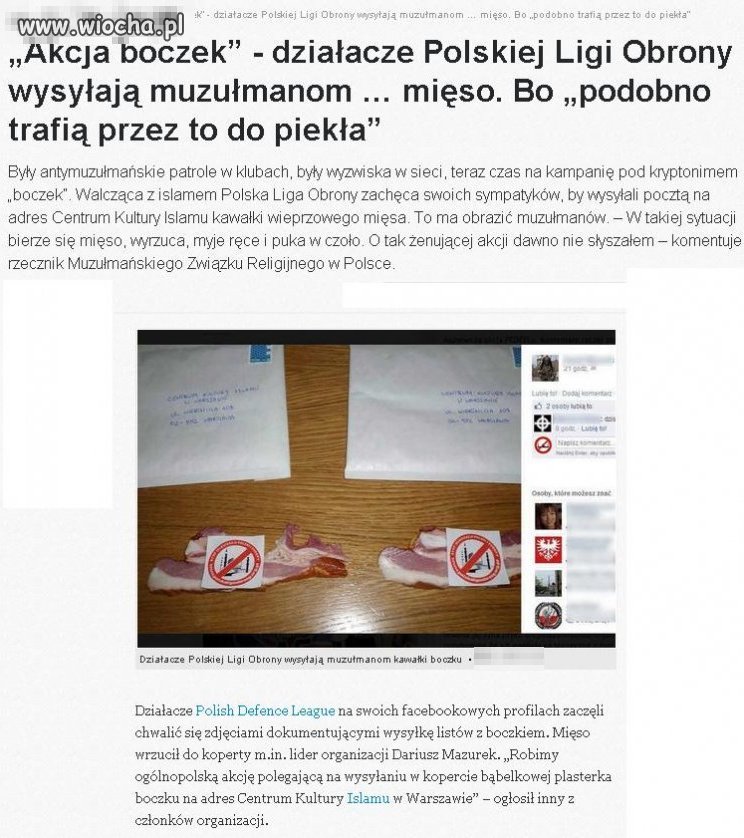 Chcą walczyć z muzułmanami a robią z siebie idiotów!!!