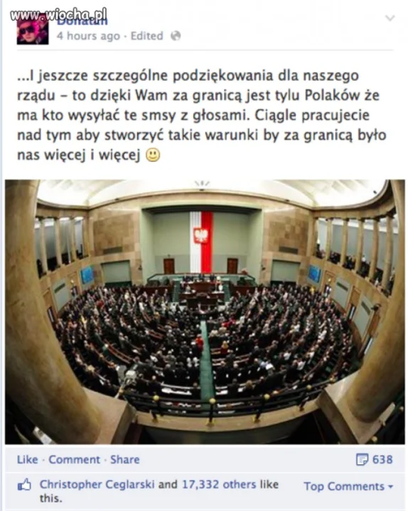 Dziękujmy Tuskowi.