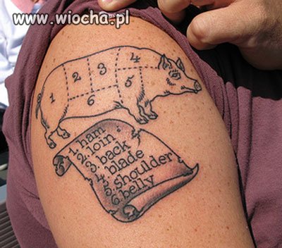 Ale ten Twój tatuaż to rzeźnik!!