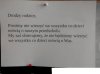 Ogłoszenie w przedszkolu 