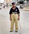 Oficer policji w Ciapatystanie.