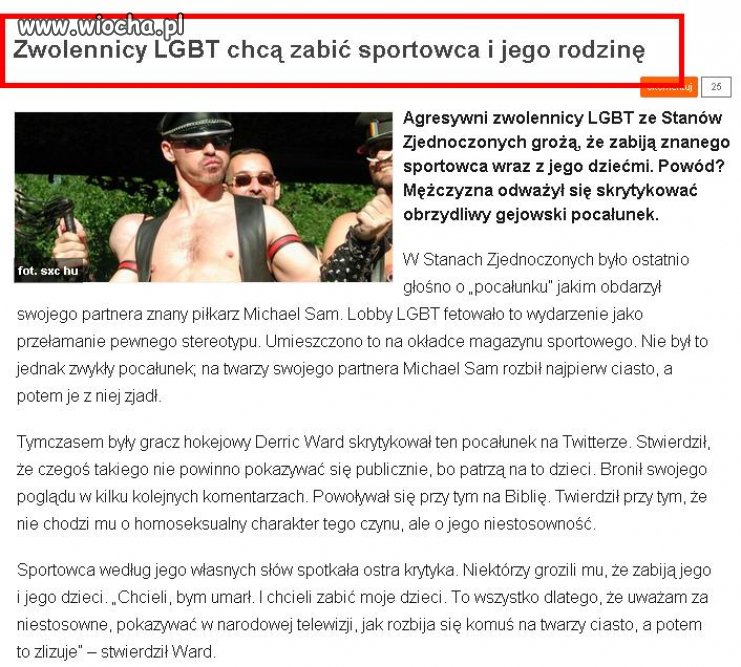 A tu kończy się moja tolerancja... 