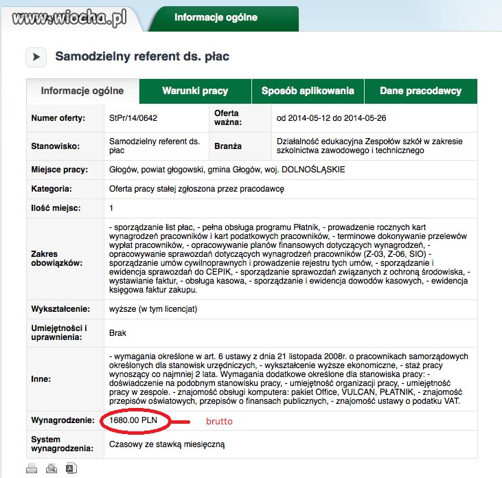 Kolejna oferta PUP Głogów