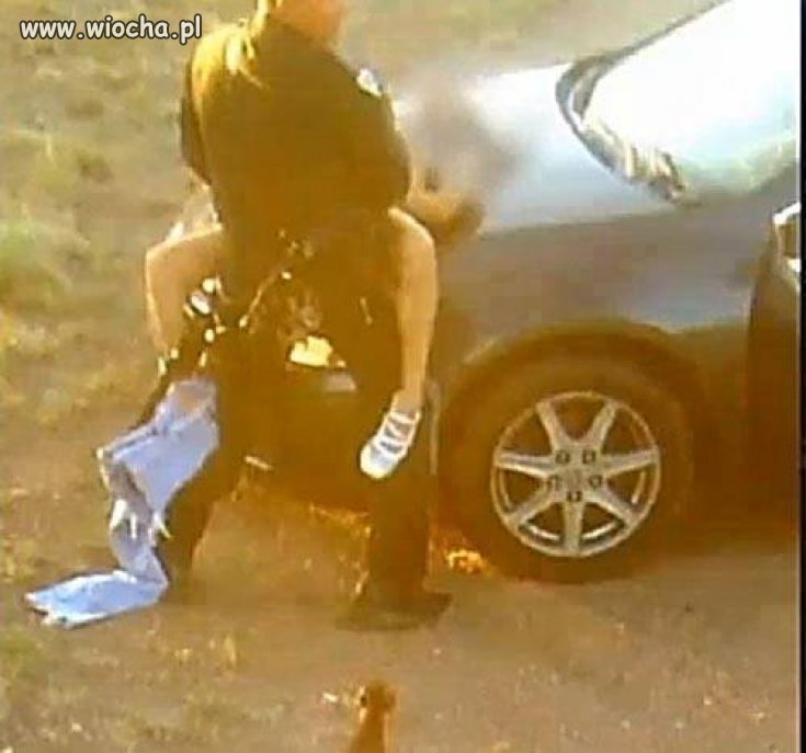 W trakcie służby no tak trzeba odreagować 