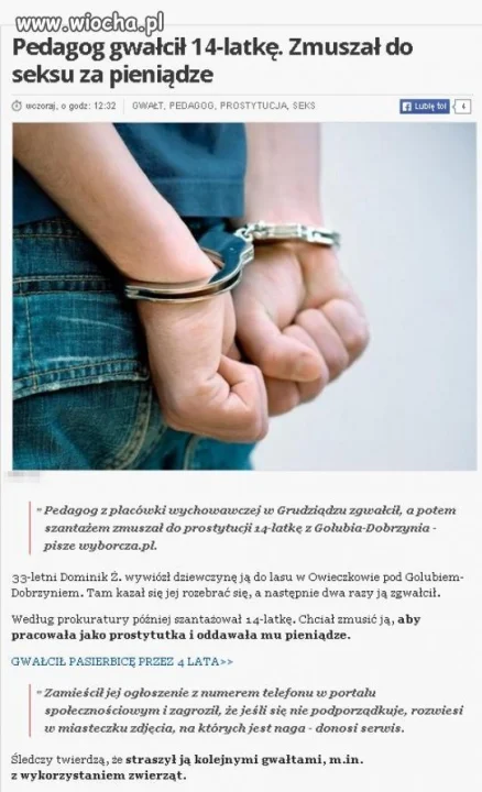 Fajny pedagog...
