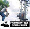 Pozdrawiam geniusza