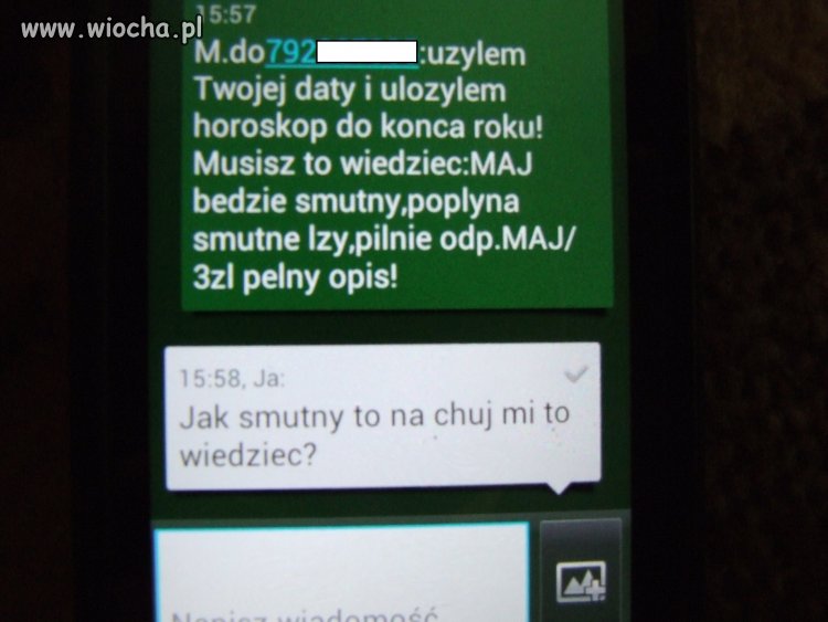 A w maju miałem się uśmiechać...