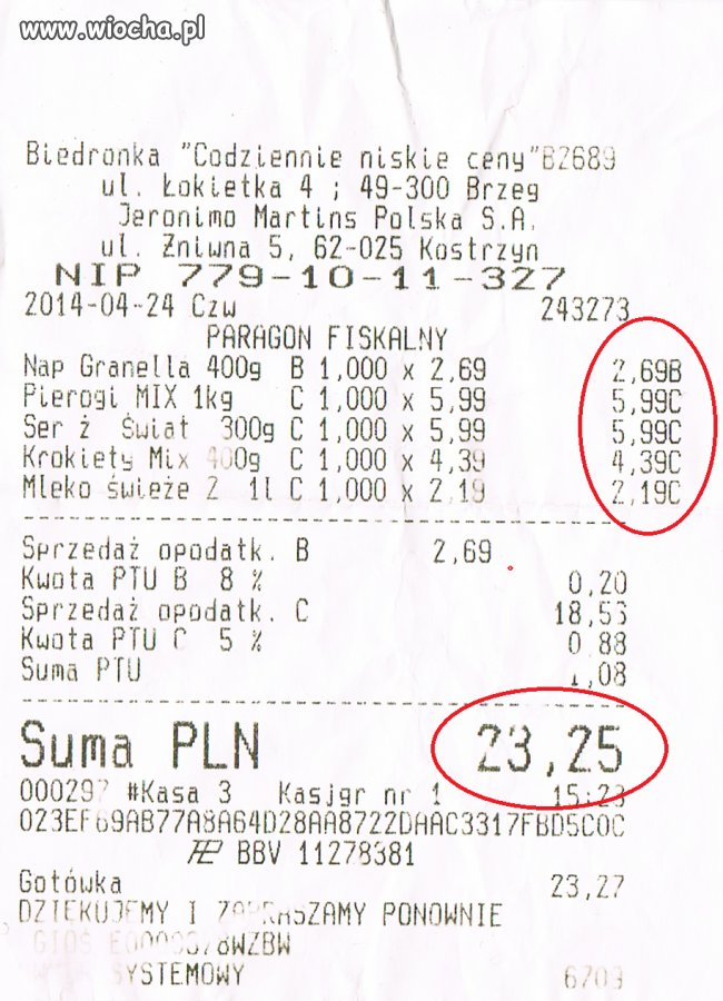 Biedronka - Codziennie robimy Cię w pręta