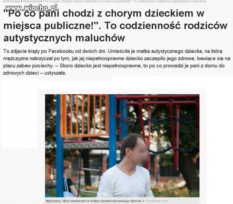 Jakim trzeba być sk...synem!!!
