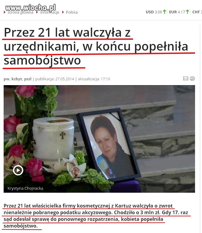 Kobieta wygrywała kolejne sprawy ale Izba celna  