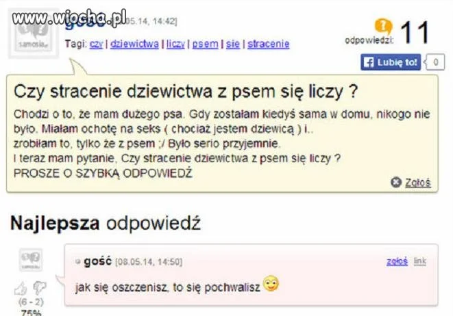 Jakie pytanie