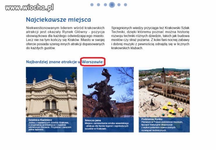 Atrakcje Warszawy.