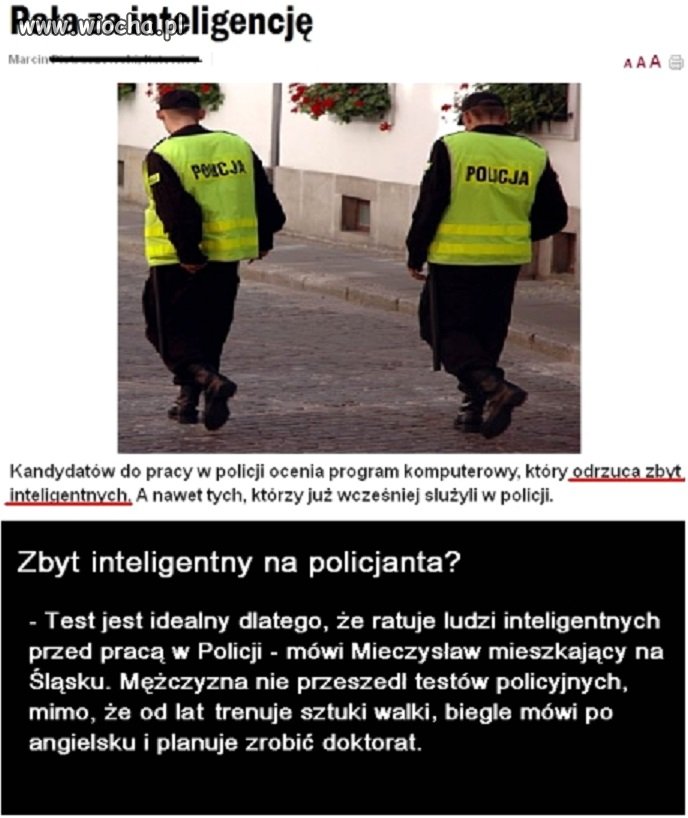 W dowcipach o nich, jednak ziarnko prawdy jest