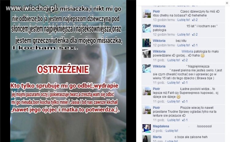 15 latka na facebook'u