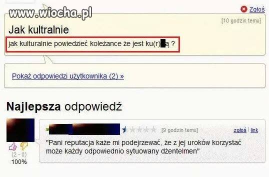 Jak To Kulturalnie powiedzieć 